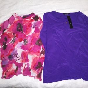 Lot of 4 ladies tops